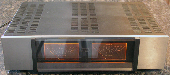 Carver mk II series audio amplifier