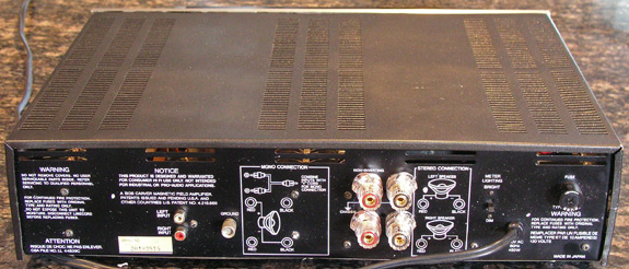 Carver mk II series audio amplifier