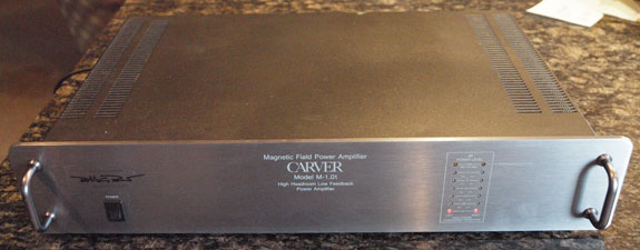 Carver mk II series audio amplifier